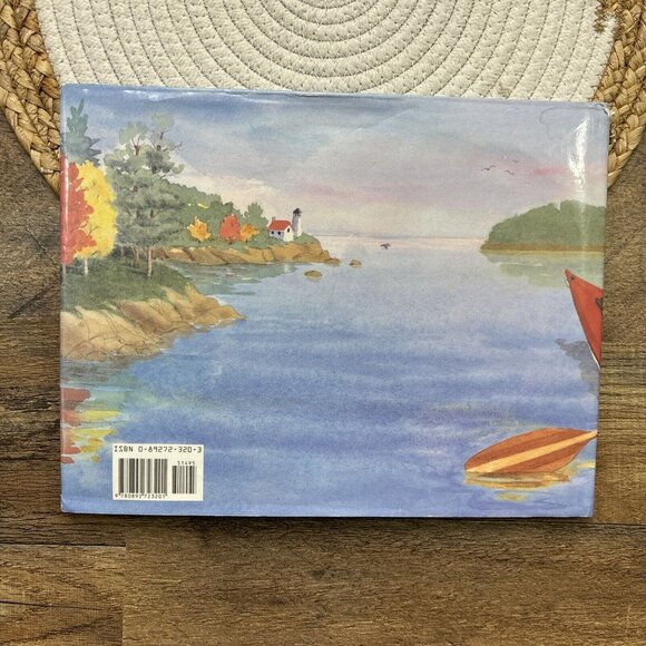 LL Bean Teddy Bear Plush with Red Jacket + LL Bear Hardcover Book - Picture 7 of 12